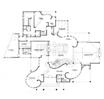 Chalet house plan