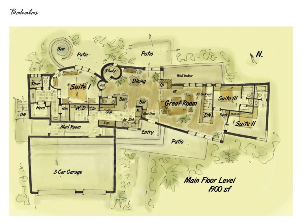 Modern ranch house plan, Unique house plans exclusive collection