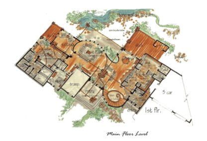 Country home plan