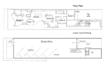 Apartment house plan