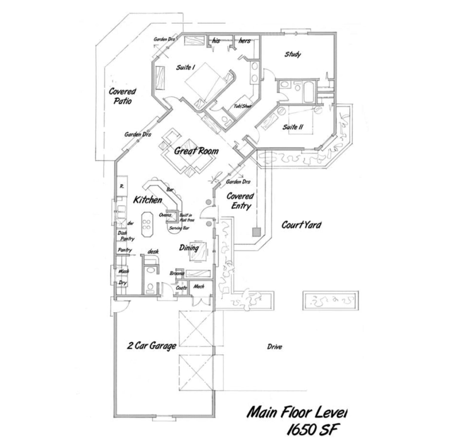 Patio home plan, Unique house plans exclusive collection