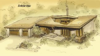 Modern ranch house plan