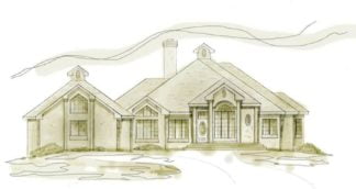 French House Plan