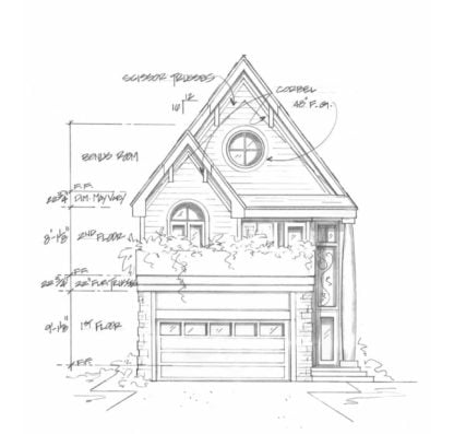 traditional house plan