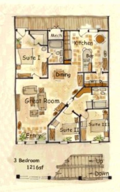 Small floor plan