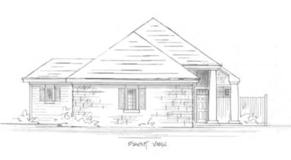 Conventional house plan