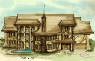 old world house plan