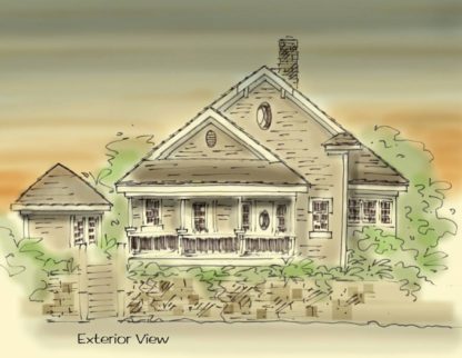 old fashioned house plan