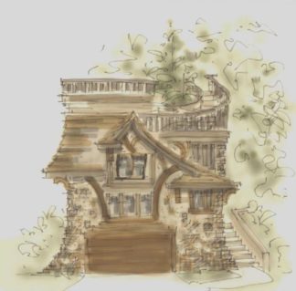 Hobbit house plan