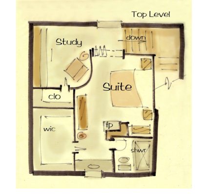 Garage apartment house plan