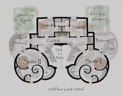 Castle house plan II