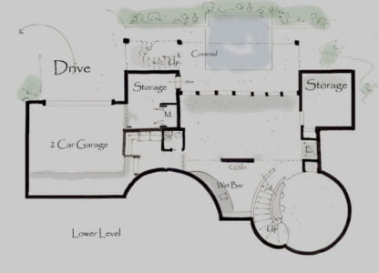 Castle house plan II