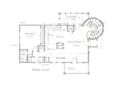 Castle home plan B