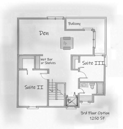 Country style house plan
