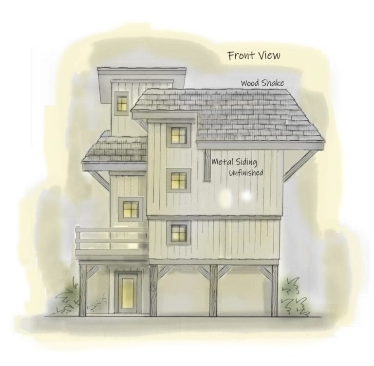 Shanty House Plan - Unique House Plans