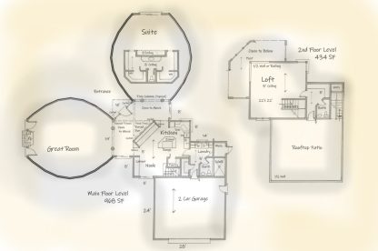 Dome house plan